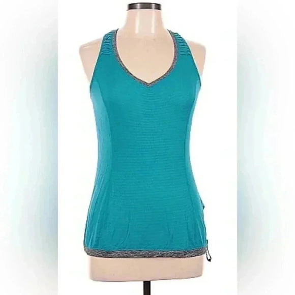 Lululemon gathered pinch  light comfortable athletic stretch yoga fresh tank 6 - Picture 1 of 3